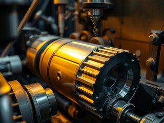 Obraz premium engine of the engine