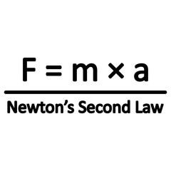 Newtons second law Icon