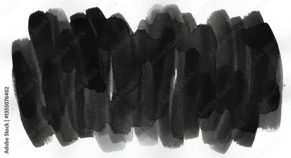 Poster abstract black ink wash texture - high-resolution of an abstract black ink wash texture, perfect for