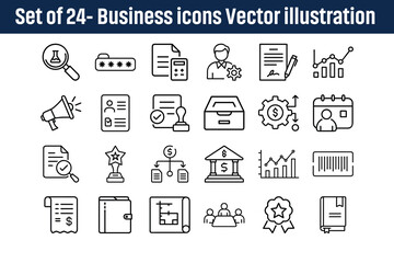 business and finance icons