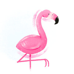 Flamingo Illustration PNG clipart 
