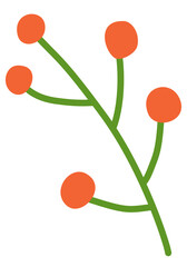 Vibrant Flower and Element For Decoration Spring Season