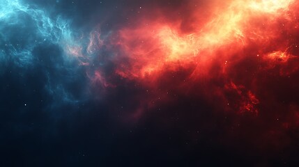 Cosmic Nebula Clash.