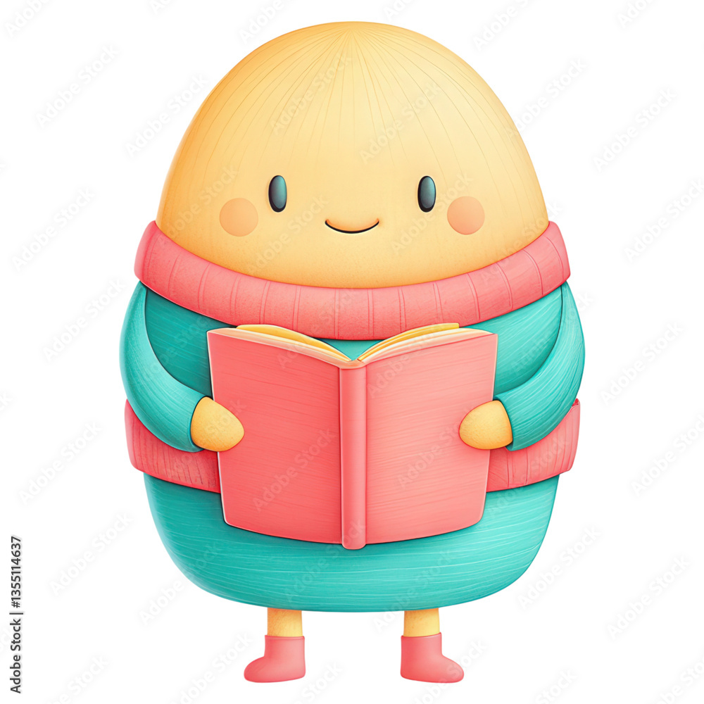 Aufkleber an ai reading coach assists with pronunciation correction in a learning environment.