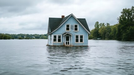 Flood Damaged House