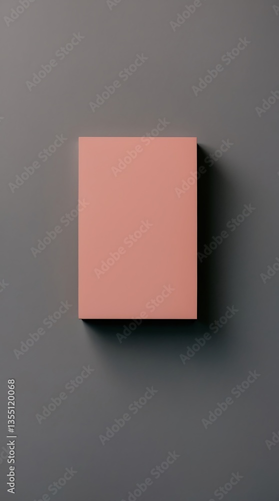 Aufkleber geometric rectangle shape on a textured surface creating minimalist wallpaper design