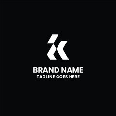 Obraz premium K Letter logo Design