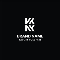 Fototapeta premium K Letter logo Design