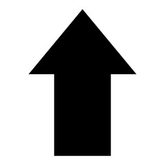 Fototapeta premium black arrow icon