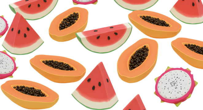 Watermelon and Smiley Design