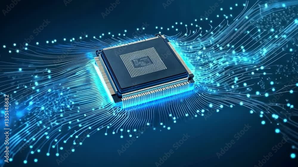 Poster innovation in electronics: capturing the essence of cutting-edge electronics with a close-up view of