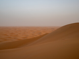 Erg Chegaga sea of sand dunes, Morocco