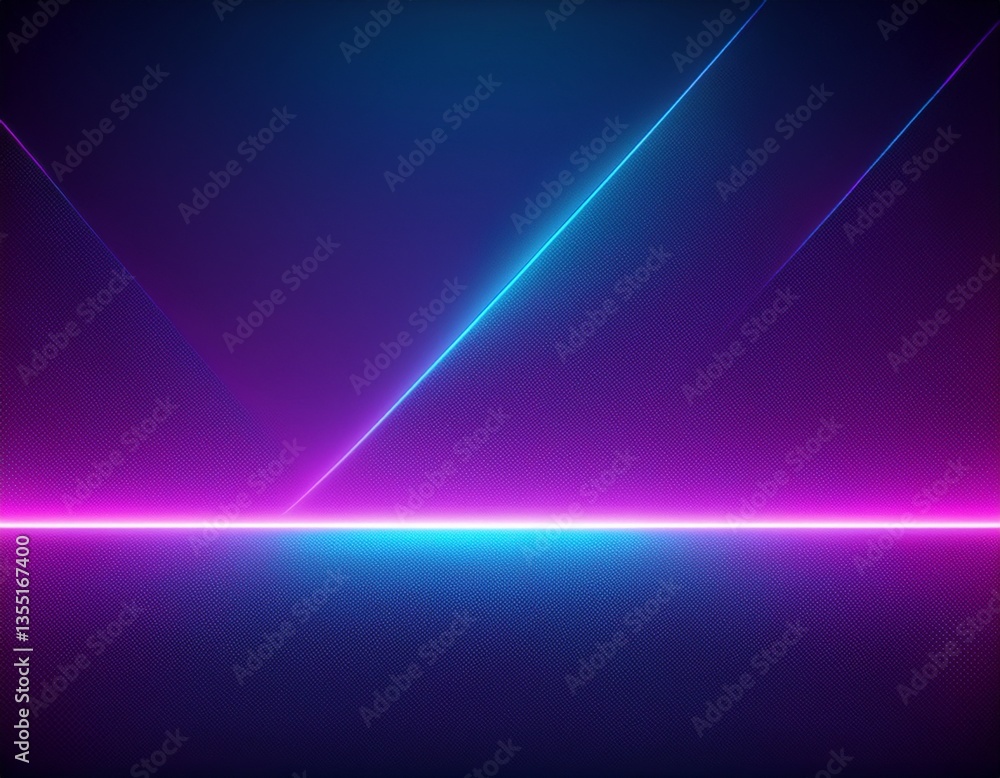Poster abstract gradient background. ultraviolet glow on a dark abstract background. empty wallpaper templa