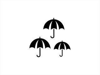 umbrella logo vector design 