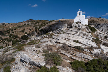 Prophet Elias Church in Naxos, Greece