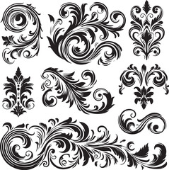 Luxury Ornamental Vintage Vector Bundle | Baroque, Royal Frames & Floral Designs