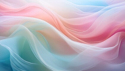 abstract pink and green background with waves