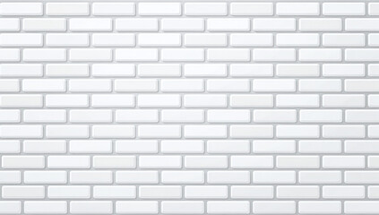 Fototapeta premium white brick wall blank space main
