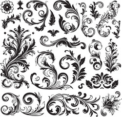 Luxury Ornamental Vintage Vector Bundle | Baroque, Royal Frames & Floral Designs