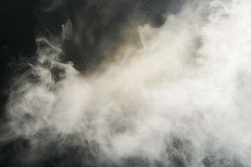 White Fog Smoke Texture – Atmospheric Abstract Background for Design