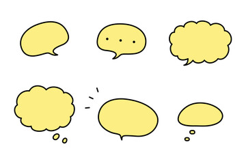 吹き出しセット