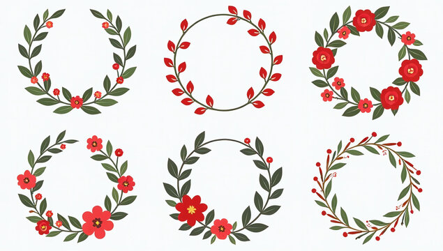 different colored wreaths greatly appreciated beauty thoughtfulness making day