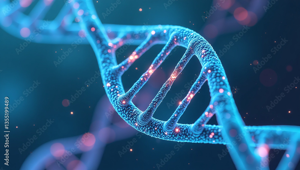Poster editable dna icon designs thin line style precise control strokes graphic editing software