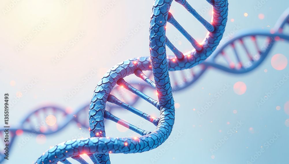 Poster editable dna icon designs thin line style precise control strokes graphic editing software