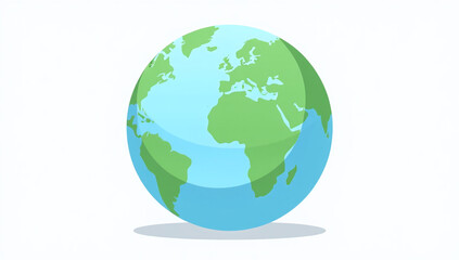 globe designed simple vector style set clean white background use various