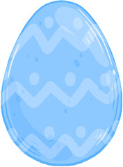 Easter egg element PNG