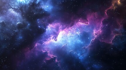 Cosmic Clouds A Mesmerizing Nebula In Deep Space