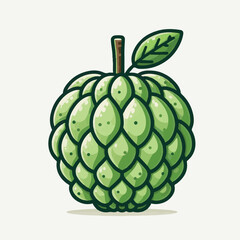 fruit, tropical, healthy, food, fresh, organic, nature, sweet, background, green, vegetarian, ripe, delicious, diet, vitamin, freshness, exotic, juicy, custard apple, nutrition, custard, tasty, agricu