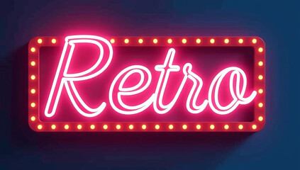 retro neon marquee popular decorative billboard choice unique look modern aesthetic