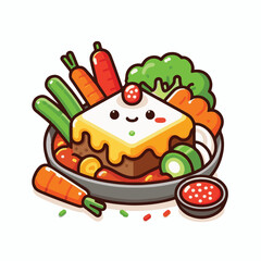 food, chicken, meal, dish, korean, asian, dak, korea, galbi, delicious, healthy, cuisine, restaurant, asia, dinner, sauce, hot, plate, vegetable, oriental, spicy, cabbage, stir, tasty, cooked, gochuja