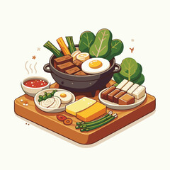 food, chicken, meal, dish, korean, asian, dak, korea, galbi, delicious, healthy, cuisine, restaurant, asia, dinner, sauce, hot, plate, vegetable, oriental, spicy, cabbage, stir, tasty, cooked, gochuja