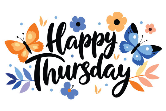 Happy Thursday Clip Art