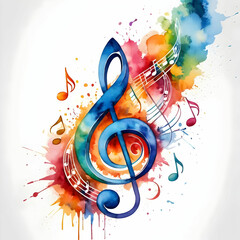 abstract music background