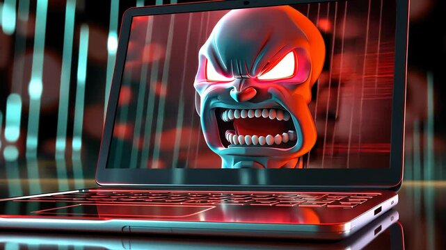 Digital harassment: online abuse, virtual aggression, unethical behavior, phone threats, mistreatment in chat rooms, internet bullying, handling challenges, communication struggles, online harm.