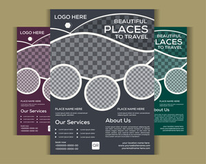 Creative Abstract Flyer Design Template | Modern Gradient Flyer | Professional Event, Business, Marketing & Invitation Card Design