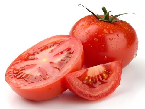 tomato isolated on white background