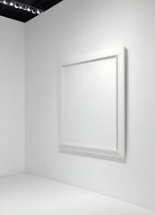 Empty Wooden Frame Stand