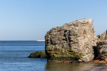 Ruins of a Demolished Fort on the Coast of Liepaja