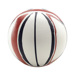 Premium synthetic rugby ball official size isolated on plain white background without any shadows, realistic sport equipment image,
