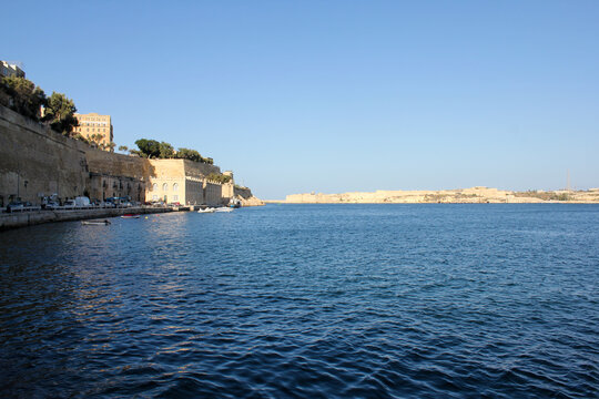 Malta sea and boats