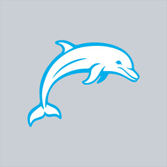 Simple Dolphin Line Art Illustration,Minimalist Dolphin Outline Drawing,Vector Dolphin Icon Black and White,Hand Drawn Dolphin Sketch Design,Elegant Dolphin Silhouette Illustration