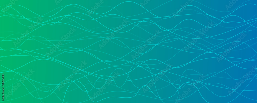 Aufkleber abstract gradient background with wave beams