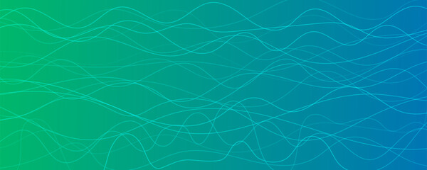 Abstract gradient background with wave beams