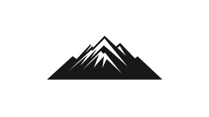 Mountain Silhouette, Simple Design, Nature, Background Image