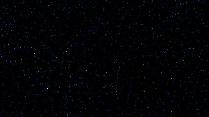 Starry night sky. Galaxy space. Glowing stars in the night. New Year, Christmas and celebration background concept.