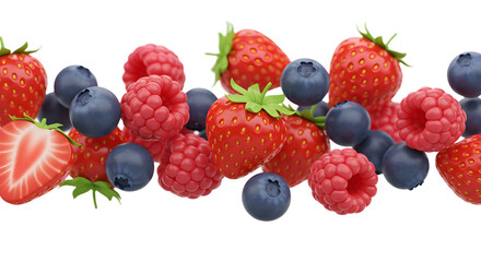 Strawberry and Blueberry Design